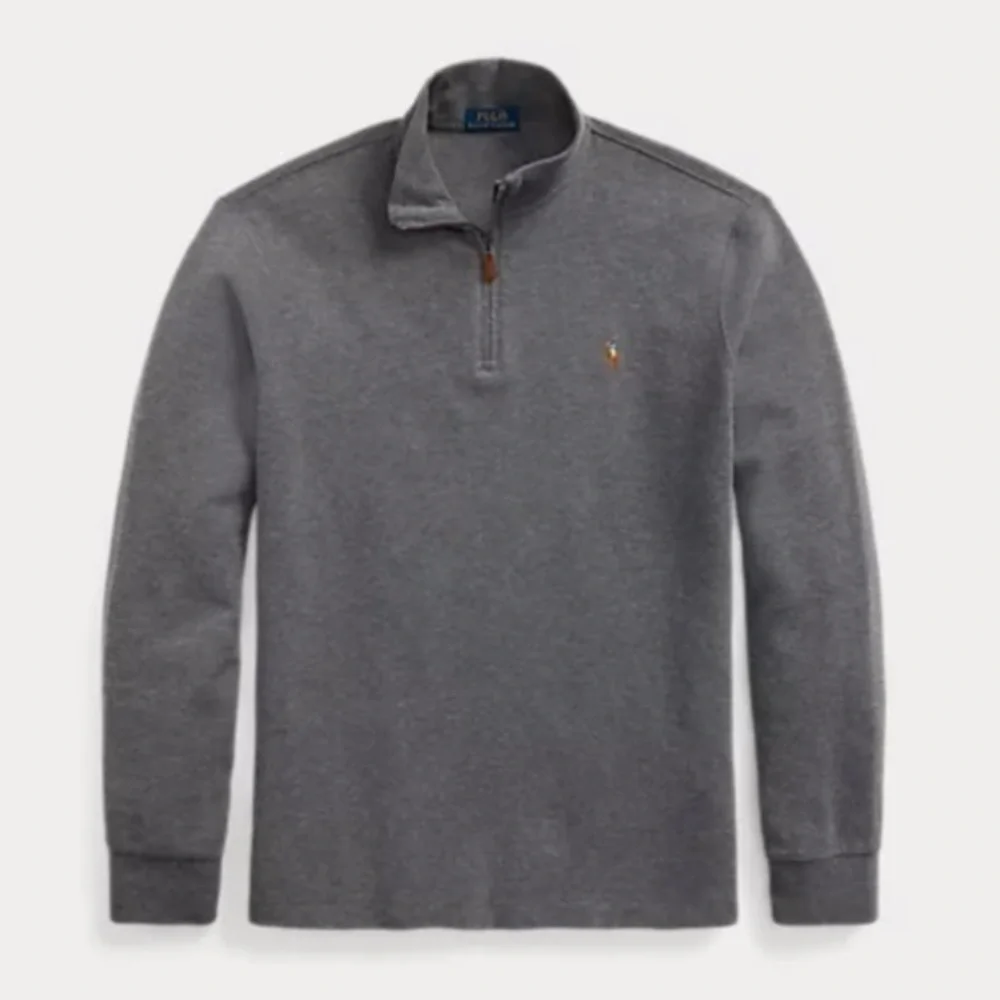 POLO RALPH LAUREN Men’s Estate Rib Quarter-Zip Sweater